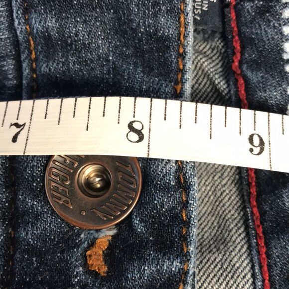 TOMMY HILFIGER Skinny Fit Comfort Stretch Denim Jeans Women's Size 4 Medium Blue - Picture 10 of 13